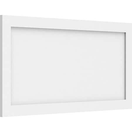 Ekena Millwork Cornell Flat Panel Decorative Wall Panel, 36"W x 18"H x 5/8"P WALP36X18X062CNL
